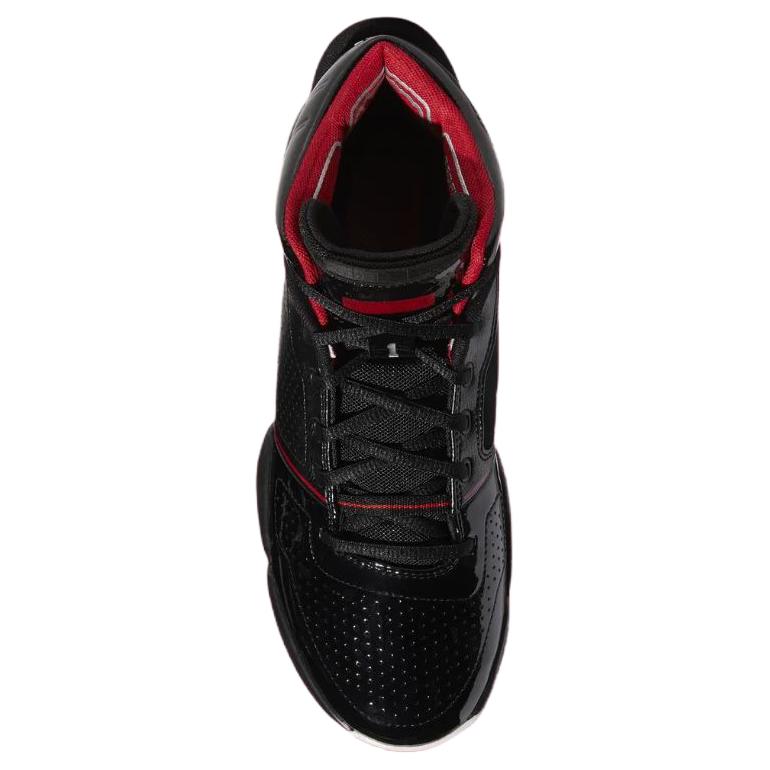 adidas Баскетбольные кроссовки AdiZero Rose 1 Дышащие Мужские Черно-Красные Издание 2026 FW7591(2026)