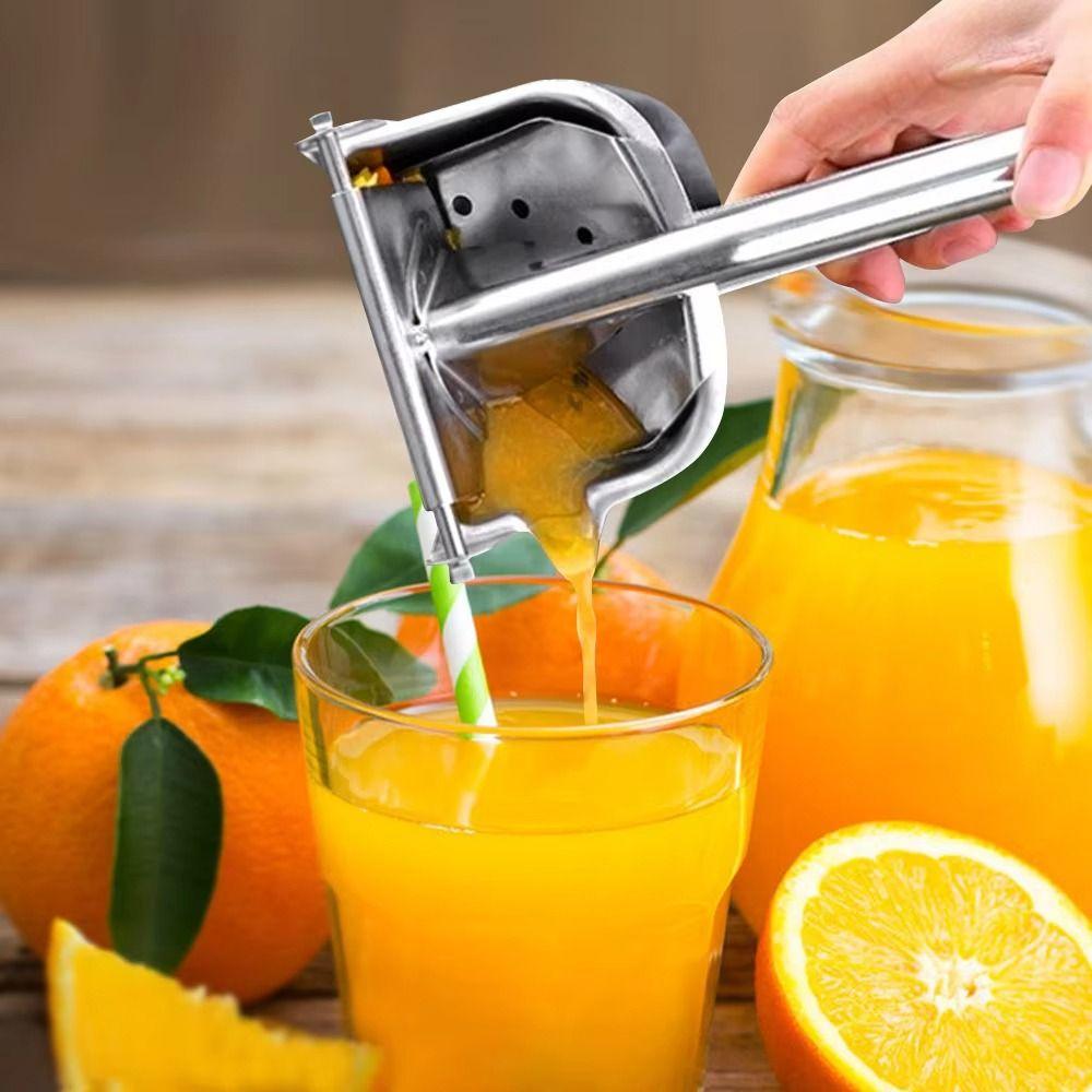Labor Saving Hand Lemon Squeezer Stainless Steel Manual Juicer Portable Fruit Press Fruit Extract