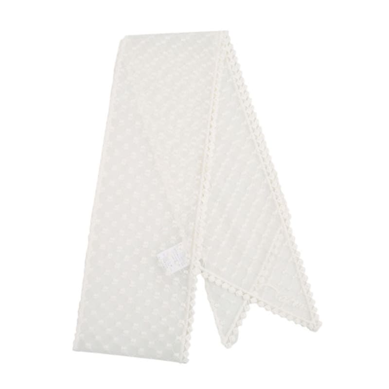 ISABEY Dot Lace Long Scarf (VJAFI2002)