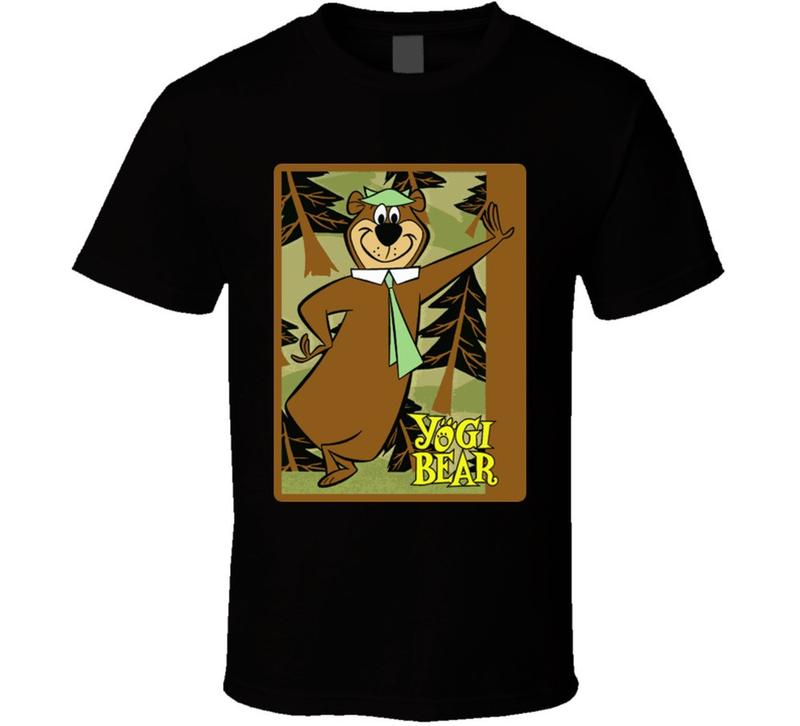 Yogi Bear Boo Boo Cartoon Unisex T-shirt Graphic Tee