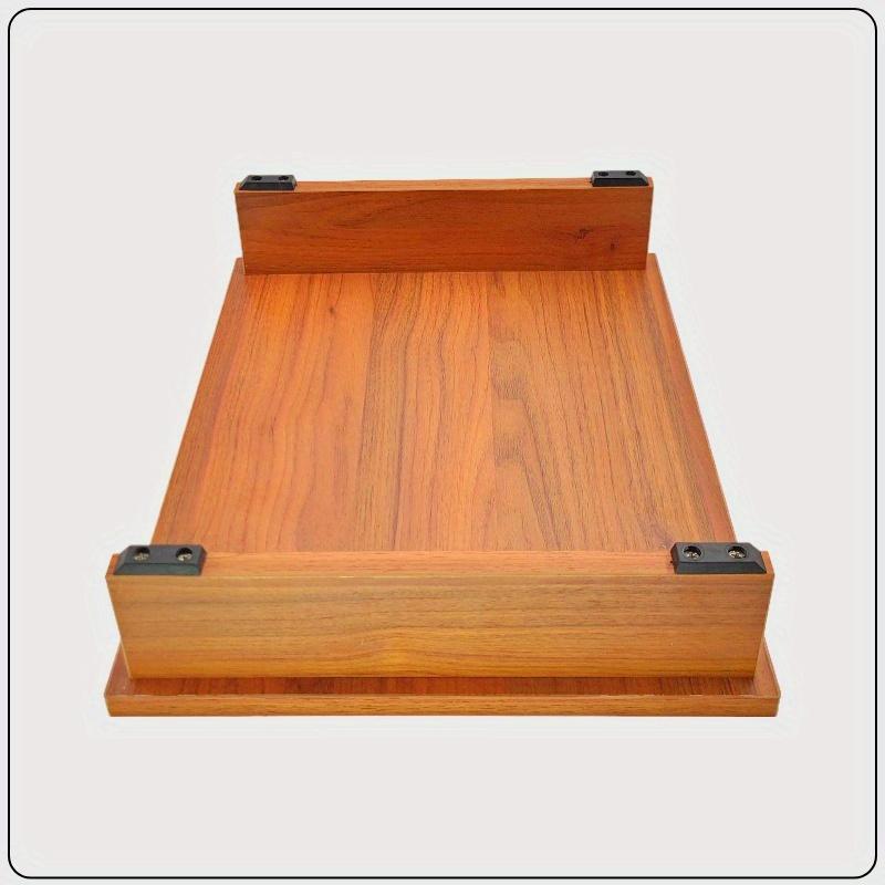 Wooden Footstool with Cushion Footrest for Office, Bathroom, Kitchen, Garden & Step-Up Stool, Protection Against Fatigue and Varicose Veins ARI