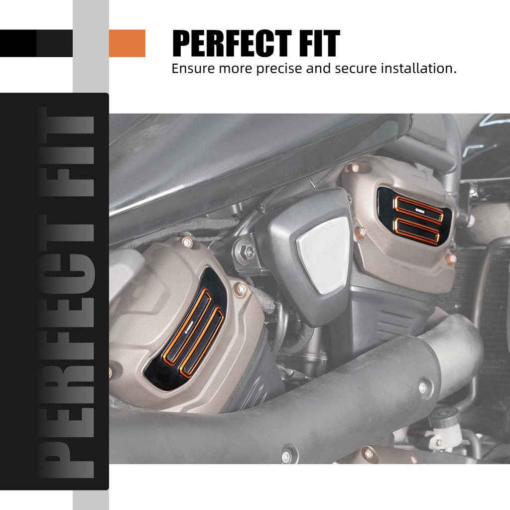 Для Harley Sportster S RH1250S 2021-2024 NICECNC Крышка медальонов распредвалов Pan America 1250 RA 1250 21-24 Nightster RH975