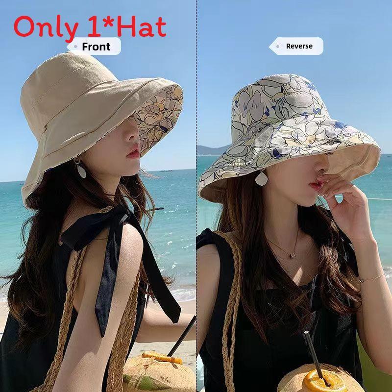 Womens Summer Sun Hat With Large Brim And Breathable Cotton Linen Material