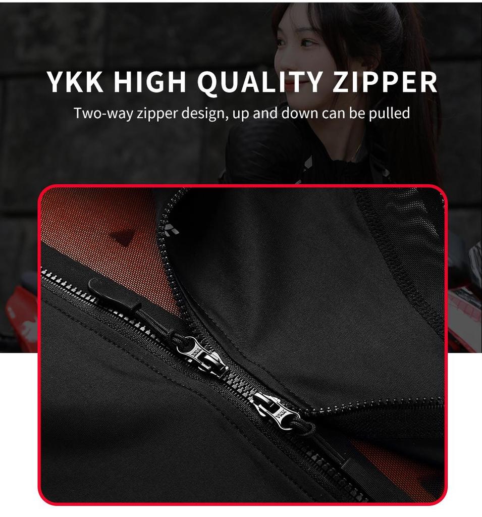 Wosawe Women Motocross High Stretch Breathable CE Certified Removable Soft Gaiter Slimming Top High Waist Riding Pants Motorcycle Rider Soft Armor Set