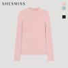 [She S miSS] Мягкая шерстяная футболка с воротником-стойкой SajTSo12510