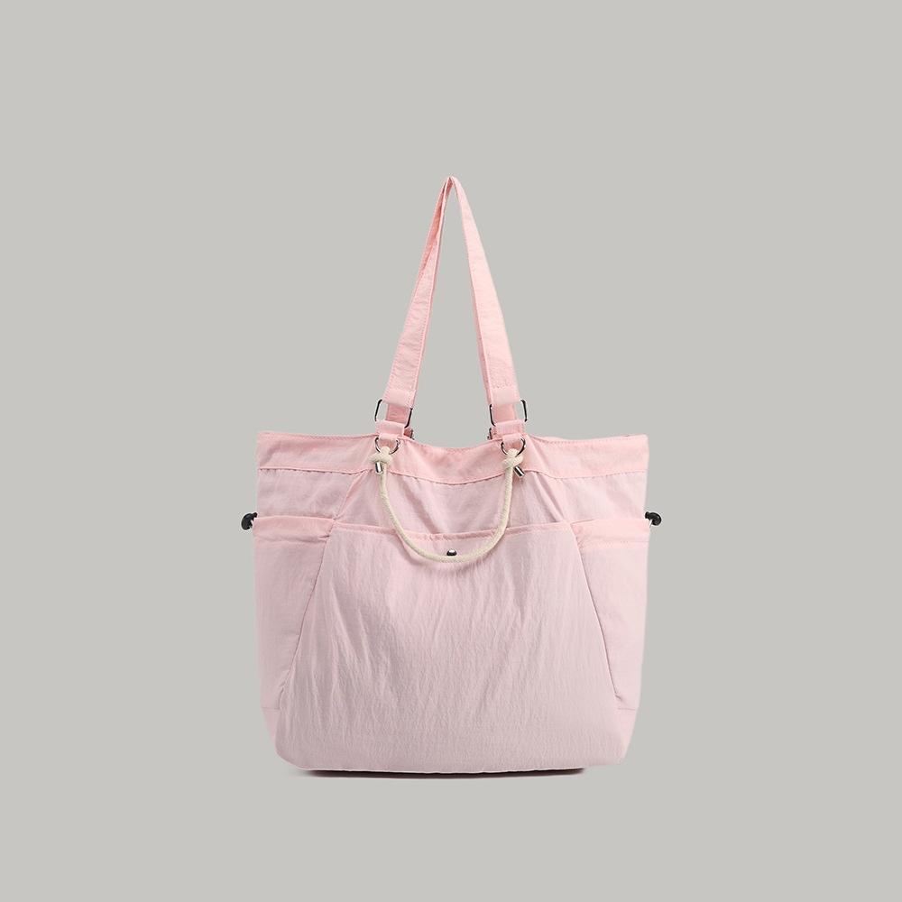 2025 New Lazy Style Multi-Use Large Capacity Tote Bag, Fashionable, Simple, Versatile, Single Shoulder, Crossbody, Backpack