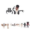 Набор фигурок Skibidi Toilet Man из ПВХ, 16 штук, высота 6-10 см