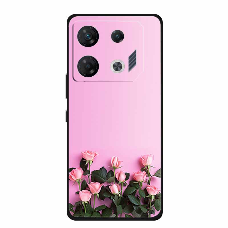 Чехол для Infinix GT 10 Pro Животные Мягкий ТПУ Силиконовый Чехлы для Телефона для Infinix GT10 Pro X6739 Задняя Крышка Ударопрочный Волк Новый Coque