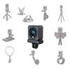Sport Camera Foldable Magnetic Holder For Dji Osmo Action 5 Pro/4/3 Quick Release Adapter Extension Mount Base Accessories