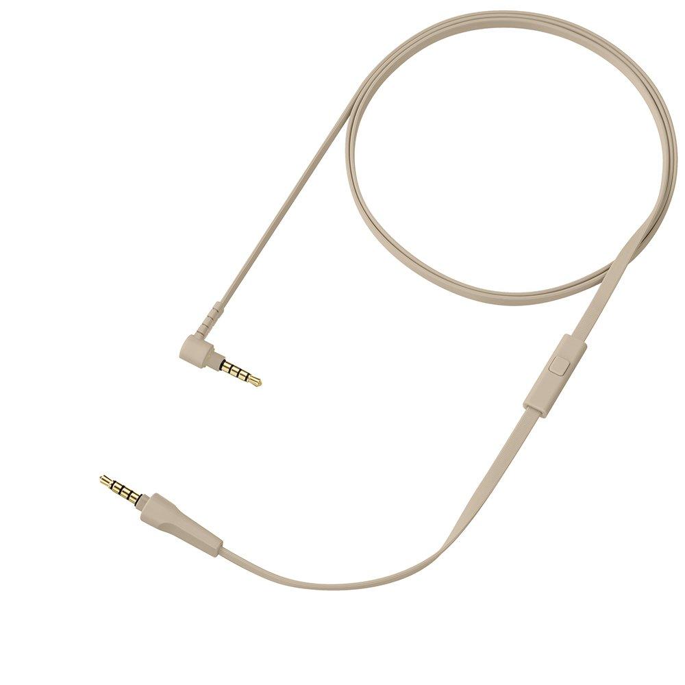 Sony h.ear on 2 MDR-H600A Headphones Hi-Res Compatible Closed-Back Remote Microphone Pale Gold 2017 Model 360 Reality Audio Certified