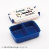 Skater Character 25 Antibacterial Dishwasher Safe Soft Lid Tight Lunch Square 450ml Lunch Chopsticks and Chopstick Case Lunch Drawstring and Locking