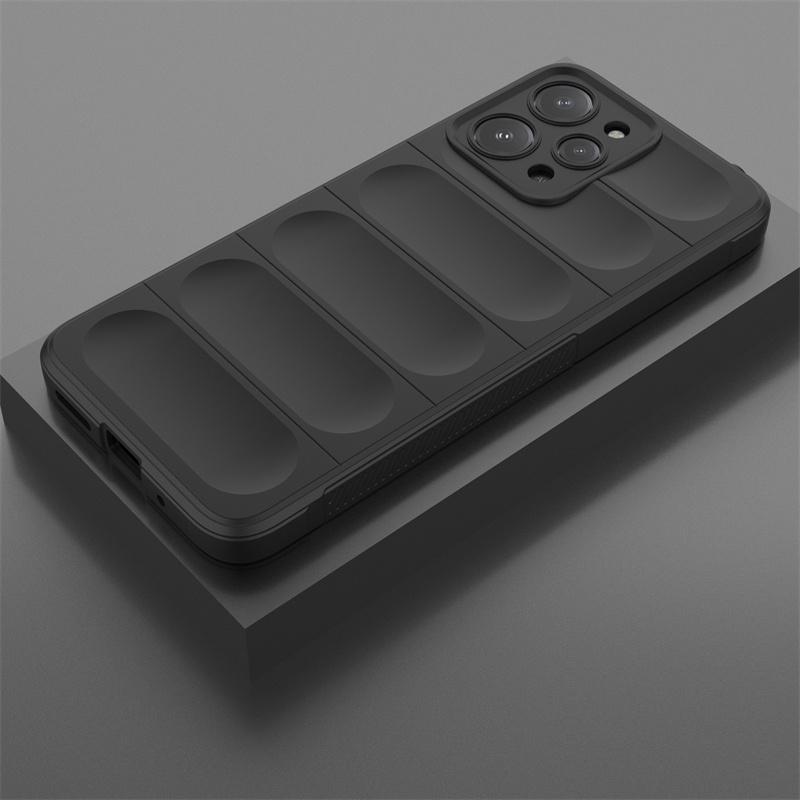 Для Redmi 12 Чехол Чехол Xiaomi Redmi 12 Capas Phone Bumper Back Armor Противоударный Мягкий TPU Защитный Объектив Fundas Redmi 12