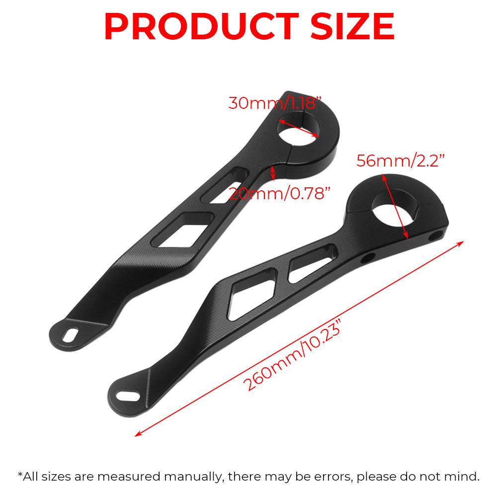 Black Motorcycle 1PairEngine Guard Lowers Fairing Support Kit Mounting Bracket For Harley Touring Road Glide Limited FLTRXL 2026