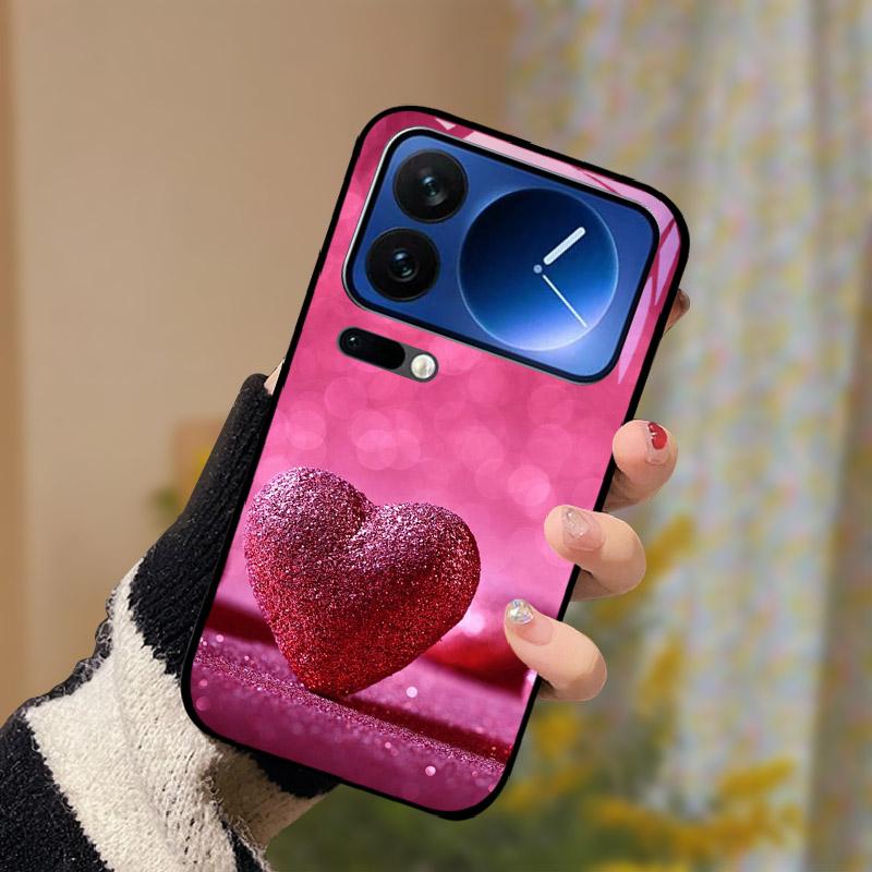 Для Xiaomi 17 Pro Max 17Pro Mi 17 Чехол Ударопрочный Закаленное Стекло Защитная Крышка Телефона Для Xiaomi17 Pro 17ProMax Задний Бампер Fundas Coque