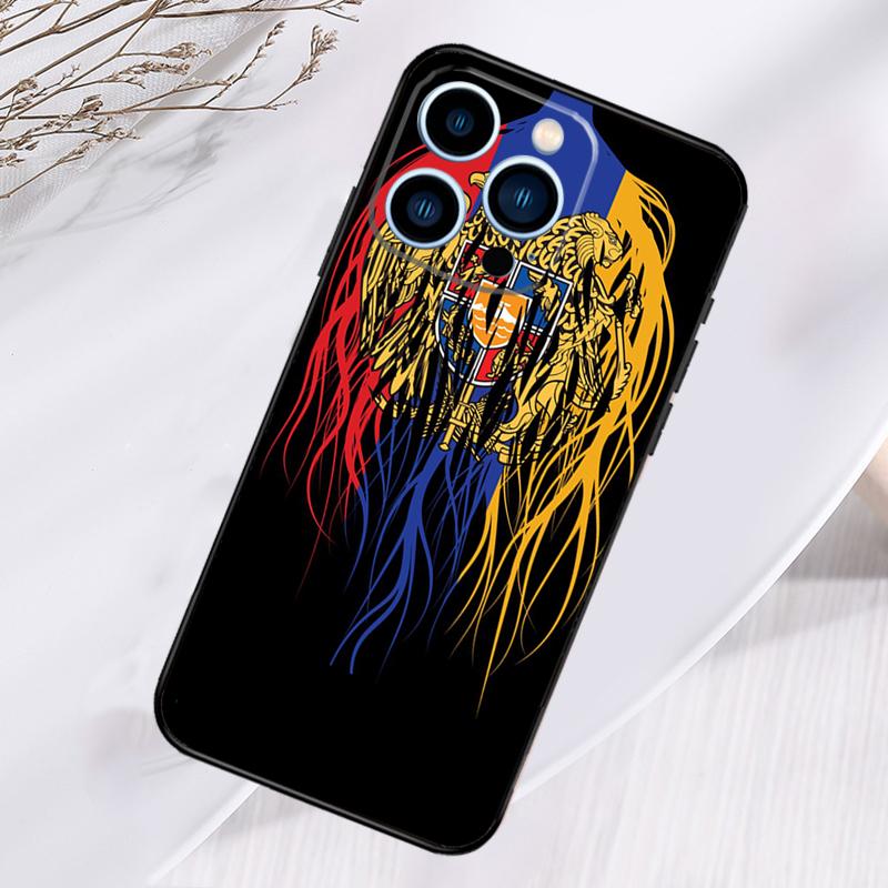 Чехол с флагом Армении для iPhone 13 12 11 Pro Max XS XR X, полное покрытие для iPhone 12 13 Mini 7 8 Plus SE 2020