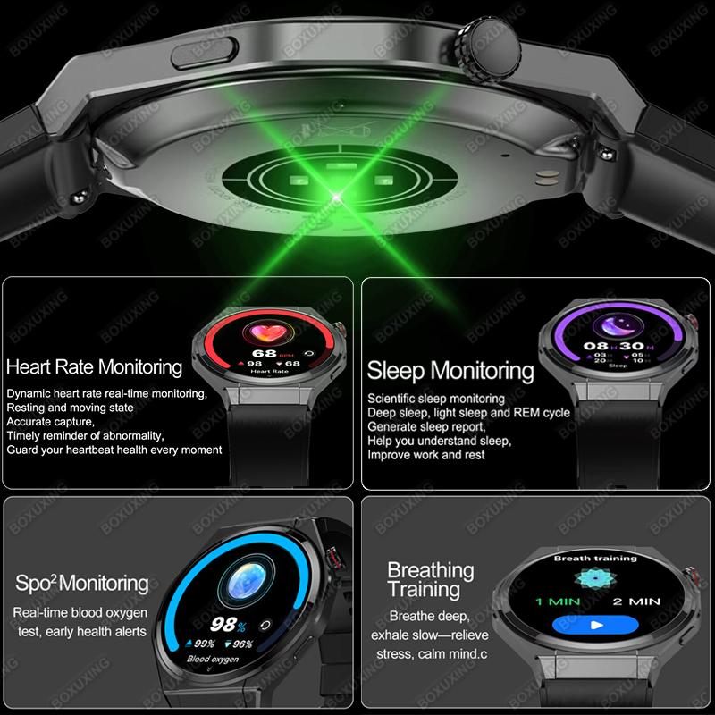 Новые ультратонкие умные часы для мужчин HD AMOLED GPS-трек NFC IP68 Водонепроницаемые 150+ видов спорта Монитор здоровья Bluetooth-звонок Умные часы для женщин