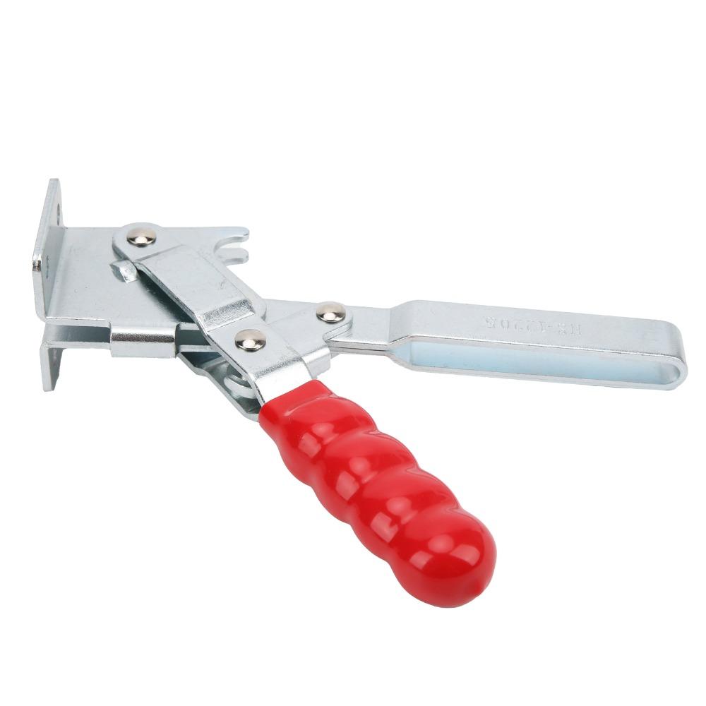 Red Welding Toggle Clamp Latch Style Heavy Duty Hand Clamp Downstroke Fixture Clamp For Welding
