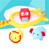 4pcs Baby Bath Toys Floating Bathtub Fun Toy Sand Fishing Toy Bath Time Toys for Children Infant
