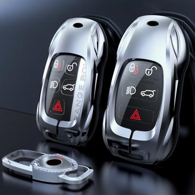Чехол для дистанционного ключа автомобиля из цинкового сплава для Land Rover Range Rover Sport Evoque Discovery 3 4 5 Jaguar XE XF XJ F PACE, аксессуары