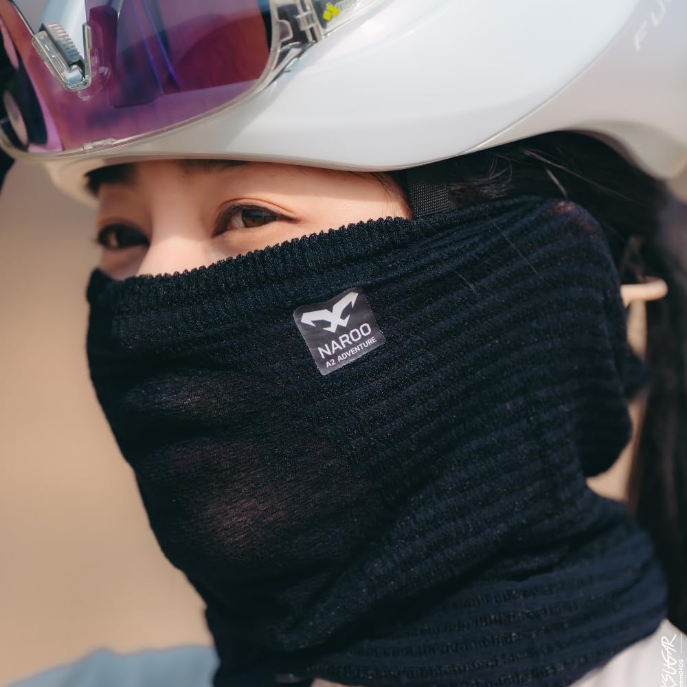 Спортивная маска A1 Дышащая и для УФ-защиты Длительная [NAROO MASK] (Маска Naroo) - Удобный, Для бега/велоспорта/пеших прогулок, 95% защита, Длина, Холодный/Сухой