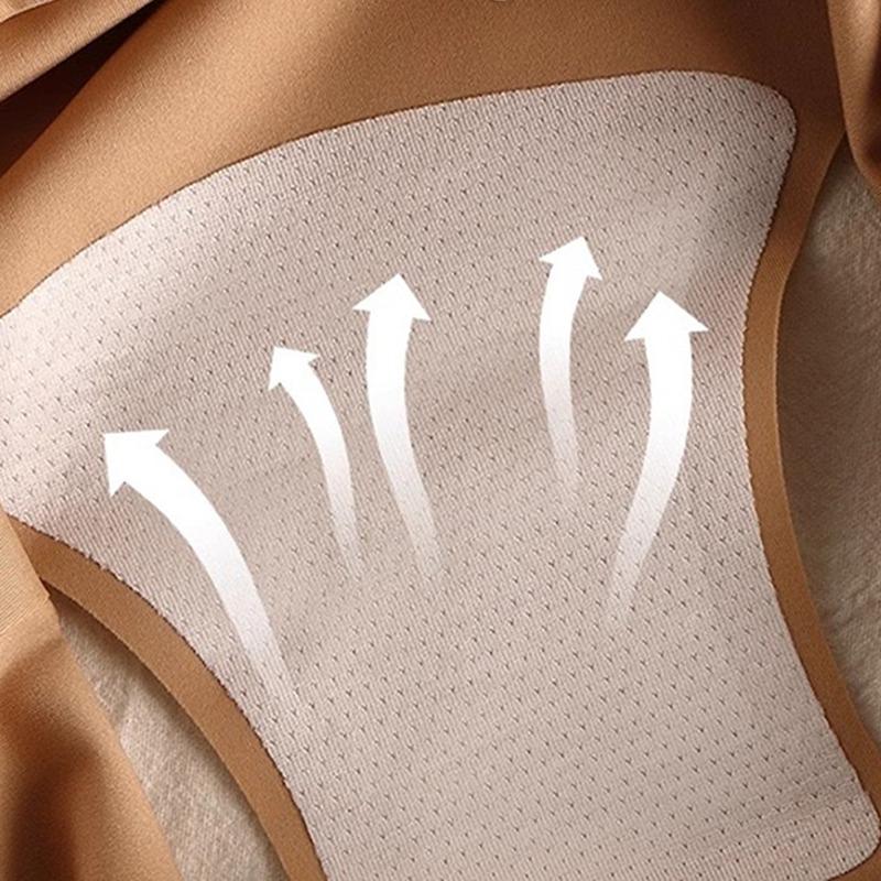 Женские трусики из шелка Mulberry Silk, однотонные, из ледяного шелка, ультратонкие, дышащие