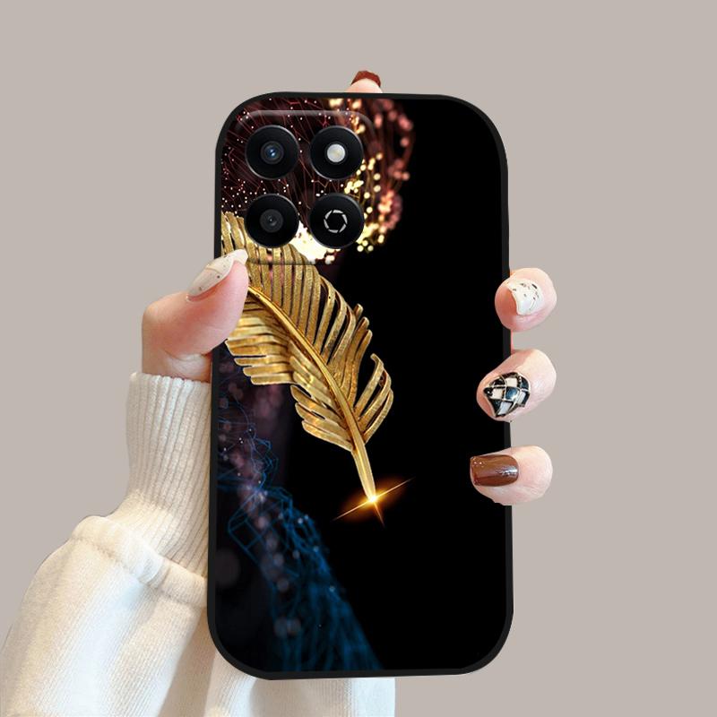 Мультяшный чехол-книжка для Honor 200 Smart Case X7c 4G Силиконовый мягкий ТПУ чехол для телефона для Honor Play 60 Plus 5G Защитный чехол Funda Cases