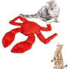 RED Crab Dog Toys -Cute King Crab Squeak Plush Dog Toy for Aggressive chewers,Dental Toy for Aggressive Chewers, Large/Small Breed (13.78 inch)