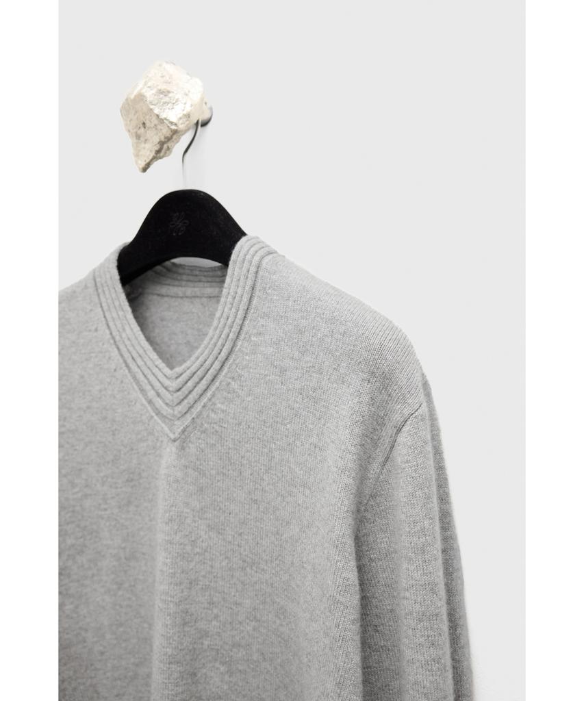YOUTH Cashmere Cricket Knit - Melange Gray