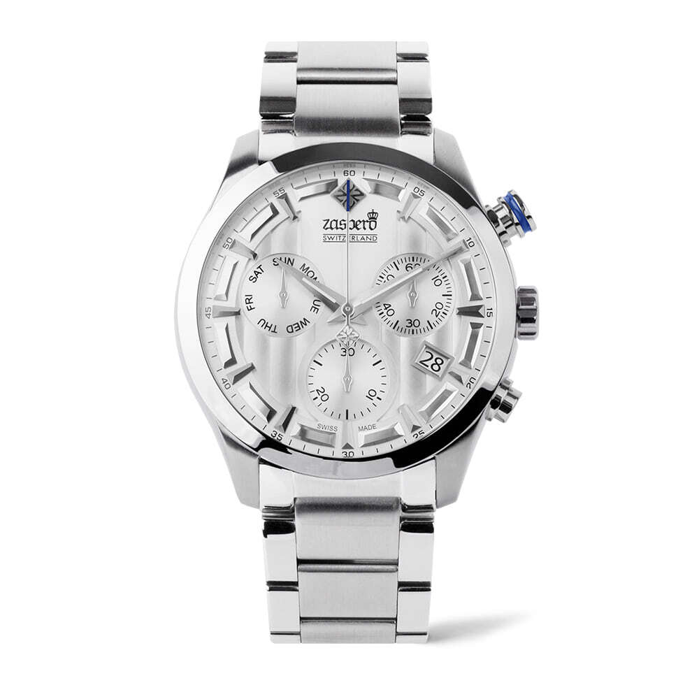 Jaseupelo Swiss Men'S Sportivo Chronograph Metal Watch Sg305-06