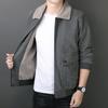 Men's Fleece Thickened Winter Coat New Cotton-padded Windproof Warm Cotton Jacket