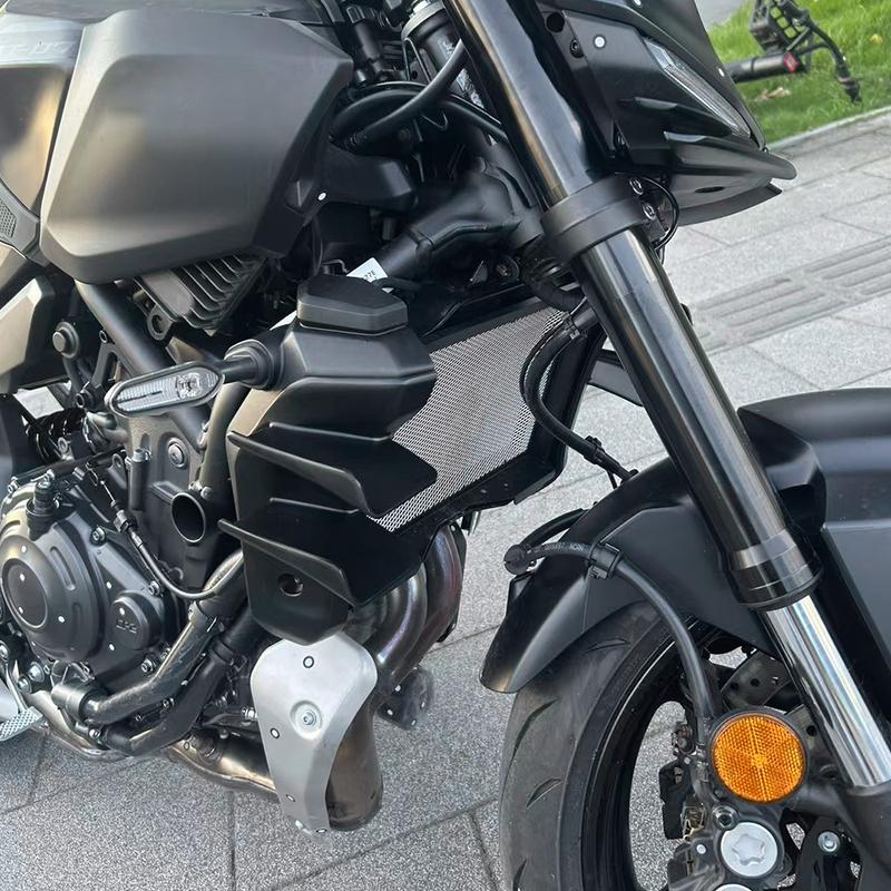 For MT-07 MT07 2025 new accessories side wing side spoiler motorcycle front spoiler lower spoiler fixed wing