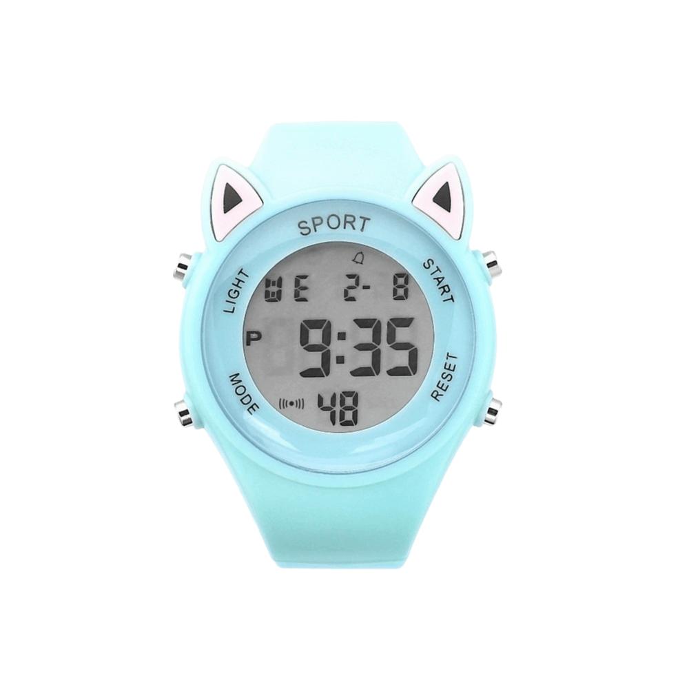 Silicone Kids Watch Comfortable Sports Electronic Watch Cute Electronic Watch for Students