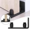 Barn Door Floor Guide Sliding Door Sliding Door Hardware Home Tools Black