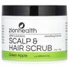 Deep Cleansing Scalp & Hair Scrub with Argan Oil, Green Apple, 4 Oz (113 G)