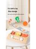 Wooden Pretend Play Cooking Set: Fruits, Vegetables, Meats & Cutlery Toy