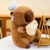 Chef Plush Capybara Toy Dolls Room Decoration Ornaments Children Gift Christmas