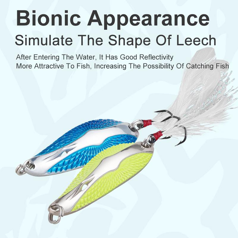 Приманка для ловли рыб с перьевым крючком