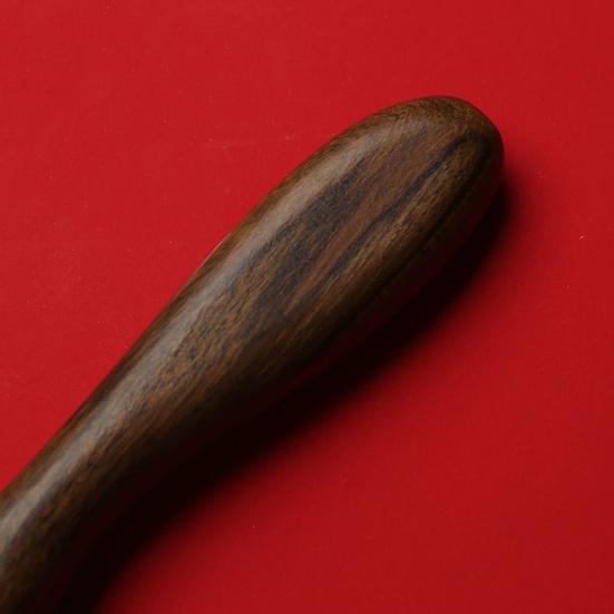 Массажная расческа для кожи головы Yousheng Sandalwood с широкими зубцами, антистатическая, для роста волос, для мужчин и женщин, деревянная ручная расческа для головы Gua Sha(Случайный цвет)