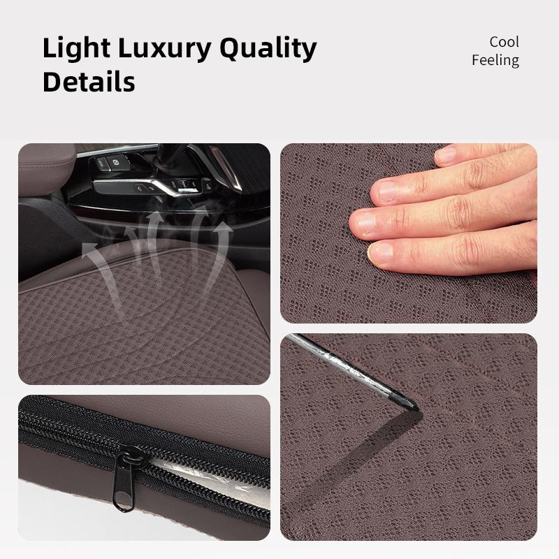 Ice Silk Car Seat Cushion Fatigue Relief Increase Height Pad For Lexus F SPORT ES RX NX LS UX LM LX GX LC RZ IS CT GS RC HS SC T