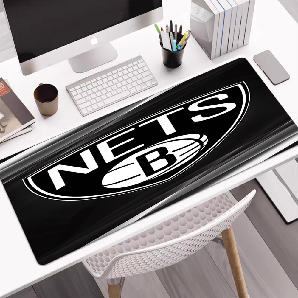 Brooklyn Nets Theme Mouse Pad, Non Slip Rubber Base, Multifunctional Office & Home Decor, Perfect for Workspace Personalization.