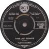 7-дюймовая пластинка FLOYD CRAMER - Your Last Goodbye 45RCA1259 RCA 1961 UK Поп Б/У