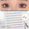 Lazy Sunflower Self-Adhesive False Eyelashes - Glue-Free, Natural Look, Easy 3-Step Application, No Removal Needed