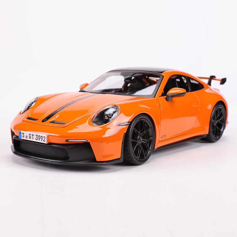 AABKN1 Maisto 1:18 Porsche 911 GT3 Racing Edition Die Casting Alloy Car Model Art Deco Collection Toy Tools Gift Factory