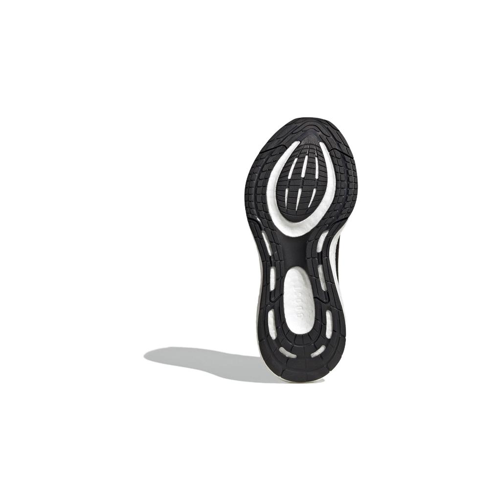 Adidas Pureboost 22 Fabric Comfortable Durable Anti-Collision Low-Top Kids Running Shoes Kids Running Shoes Black Purple IF5550