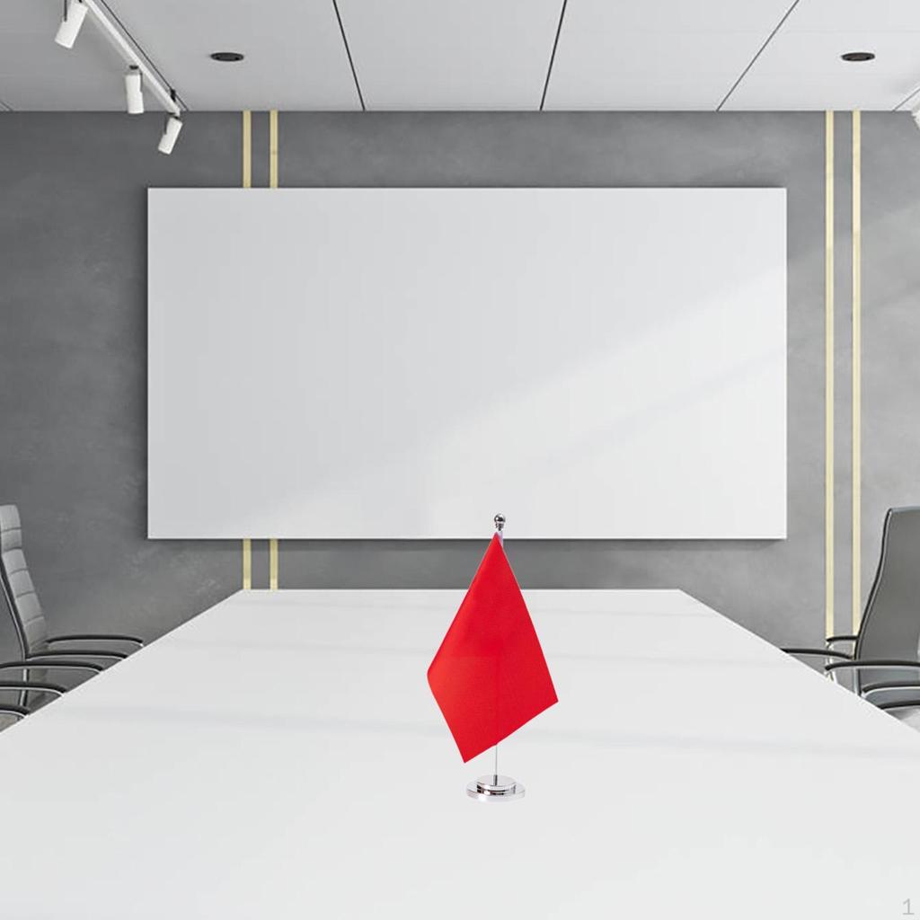 Настольный держатель флага, офисная настольная подставка для внутреннего флагштока с мячом