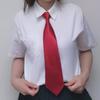 Women Neck Tie Zipper Closure Adjustable Easy Wear Necktie Business Wedding Party Formal