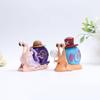 Cute And Colorful Luffy Nika Snail Telephone Bug Collectible Figurine Set