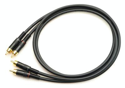 RCA-кабель MOGAMI 2534 из фосфористой бронзы с красной и белой линиями (2 пары, 1,5 м)