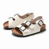 2024 Spring and Summer Children's Cork Sandals Boys Parent-child Cool Slippers Girls Breathable Beach Shoes Casual KWN-A519