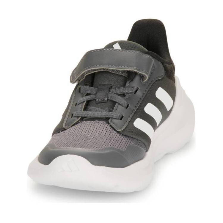 adidas Tensaur Run 3.0 Легкие Удобные Нескользящие Прочные Низкие Кроссовки для Бега Детские Кроссовки Черные Белые IE5986